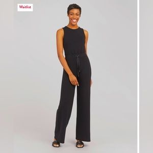 NWT Spanx Black AirLuxe jumpsuit size MP